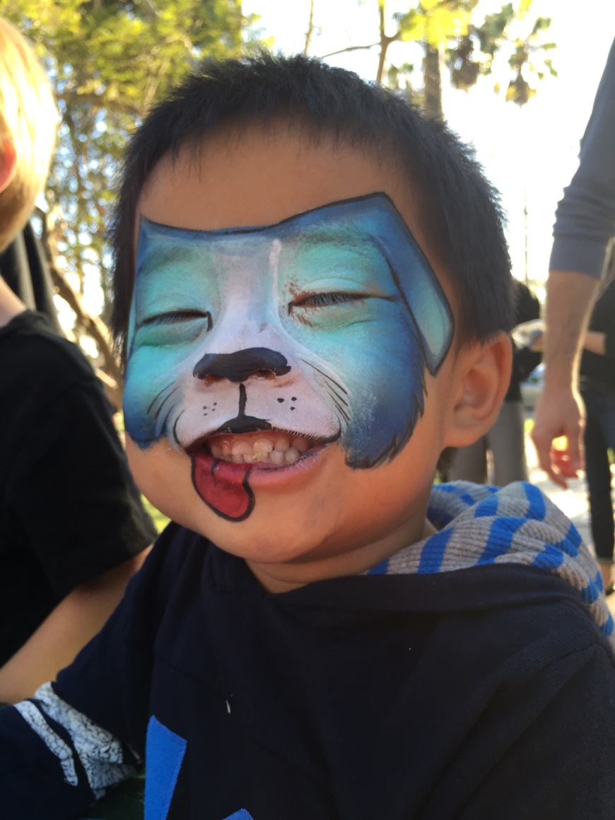 Tai with that great face paint.